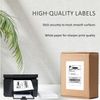 1000 8.5x5.5 Half Sheet Shipping Labels 2 per Sheet for Laser & Inkjet Printers