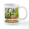 CafePress Gone Squatchin *Wooded Path Edition* Mugs 20 oz Ceramic Mega Mug