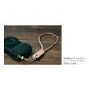 SPIRAL ARROWS Full Hand Sewing Nume Leather Camera Hand Strap, Basic Black Color, CS0004k