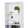 5 Tier Bookcase Bookshelf Storage Wall Shelf Organizer Unit Display Stand Home