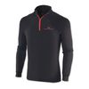 Black Crevice Men's Ski Jacket Multi-Coloured black/red Size:L
