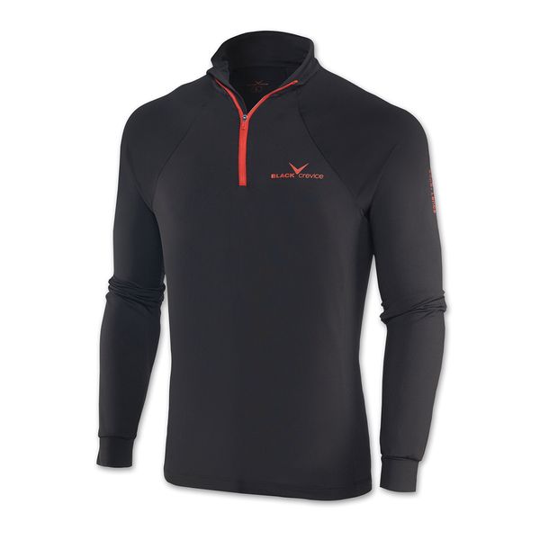 Black Crevice Men's Ski Jacket Multi-Coloured black/red Size:L