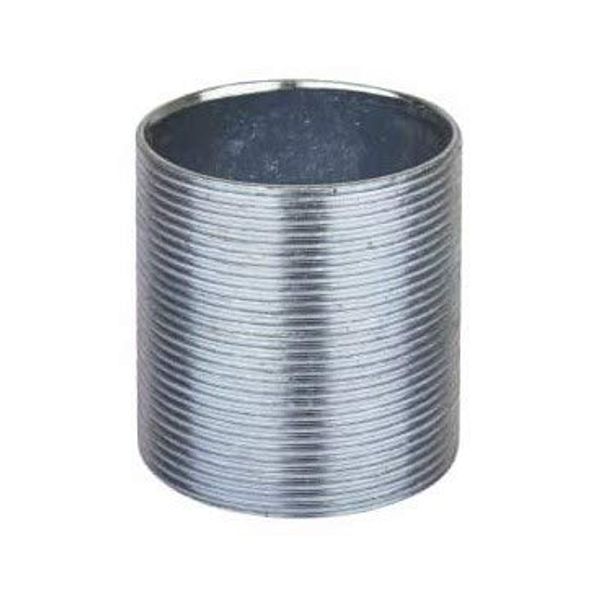 Conduit 20mm Zinc Plated Nipple x 10 Quantity