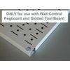 Wall Control KT-100-B B Slotted Storage Panel Basic Hook Assortment,BLACK