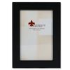 Lawrence Frames Black Wood Picture Frame, 4x6