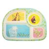 AQUA Zoo Bamboo Fiber Lunch Plate
