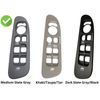 Power Window Control Switch+Grey Panel for 2002-2009 Dodge Ram/ Dakota/Durango