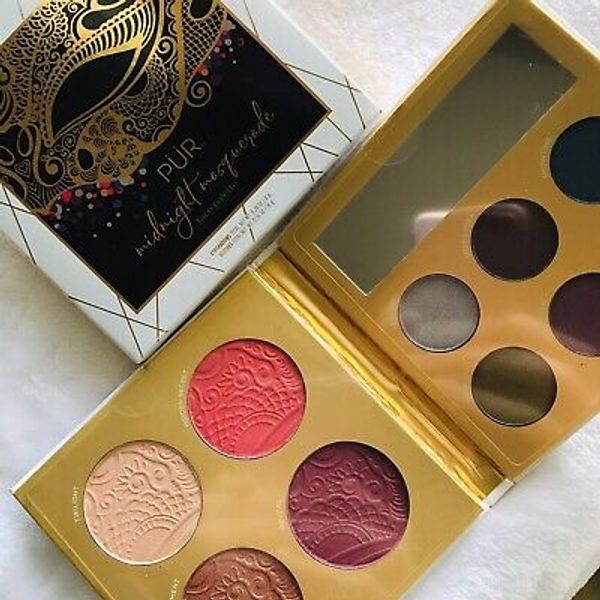PUR Midnight Masquerade Face Palette - Highlight, Blush, Eyeshadow NIB Sealed
