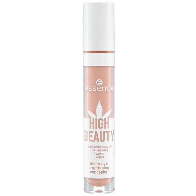 essence HIGH BEAUTY under eye brightening concealer, Nr. 02 peach beige, nude, aufhellend, pflegend, regenerierend (5,5ml)