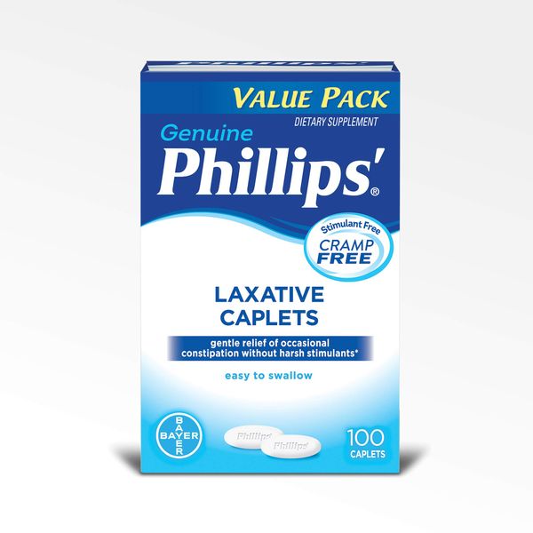 Phillips' Laxative Caplets (100-Count Box)