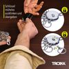 Troika Keyring, 10 cm, Silver KYR61/MC