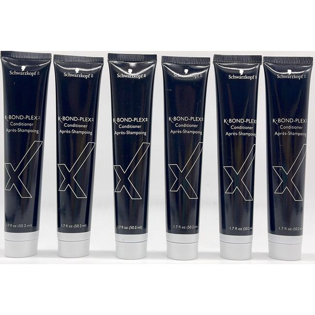 6PK Schwarzkof K Bond Plex Conditioner ~ 1.7 FL OZ EACH ~  NEW ~ FAST SHIP