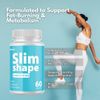 Slim Shape- Keto & Weight Support- 2 Bottles- 120 Capsules