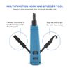Punch Down Tool with 110/88 Blade & Extra Wire Stripper for Cat6a/ Cat6/ Cat5e/ Cat5 Network Cable