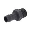 Threaded nozzle with conical external thread R 1 - 25 mm, 8 bar, polyamide 6