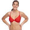 Body Glove Damen Solo Solid Underwire D, Dd, E, F Cup Top Swimsuit Bikini, Smoothies True, E