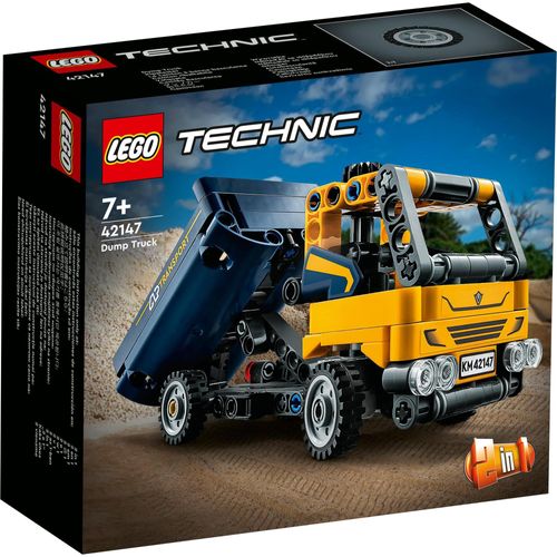 LEGO Technic Dump Truck, 42147, Toy, Blocks, Present, Vehicles, City Construction, Boys, Ages 7 and Up