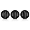 AC Climate Control Knobs Fits for Toyota Tundra - Air Conditioner Heater Control Switch Knob for 99 00 01 02 03 04 05 06 Toyota Tundra, Replacement for The Part# 55905-0C010, Pack of 3