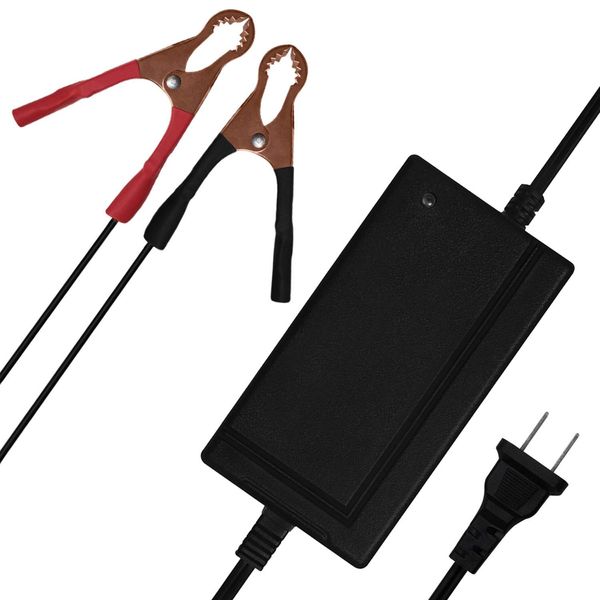 Mighty Max Battery 12V 4AMP Charger MAINTAINER for 12V Computer Back Up Battery