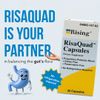 Rising Health - Risaquad 230mg - Probiotic Dietary Supplement Capsules - 30 Count