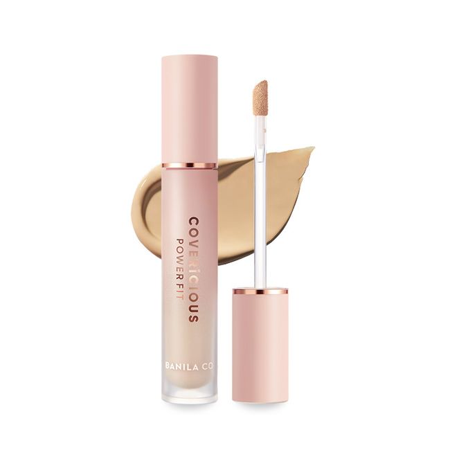 Banila co Covericious Power Fit Concealer 5.5g, No. 21 Peach, 1ea