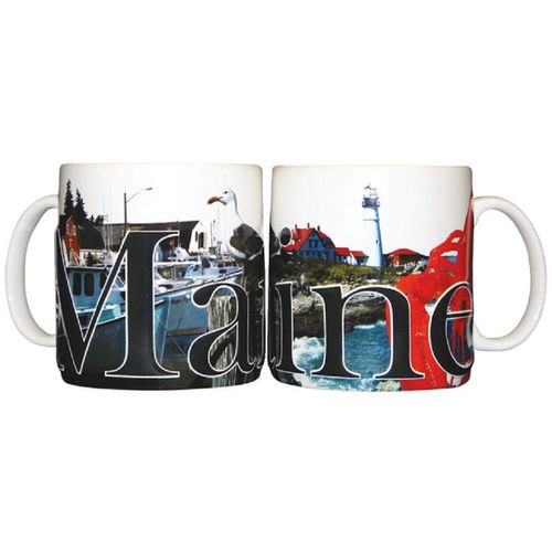 Americaware - State of Maine Souvenir Gift Ceramic Coffee Mug / Cup - 18oz