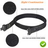 TACNEX Inner Belt for Duty Belt 1.5" Loop Liner Belt Tactical Under Belt L