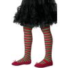 Elf Striped Girls Tights