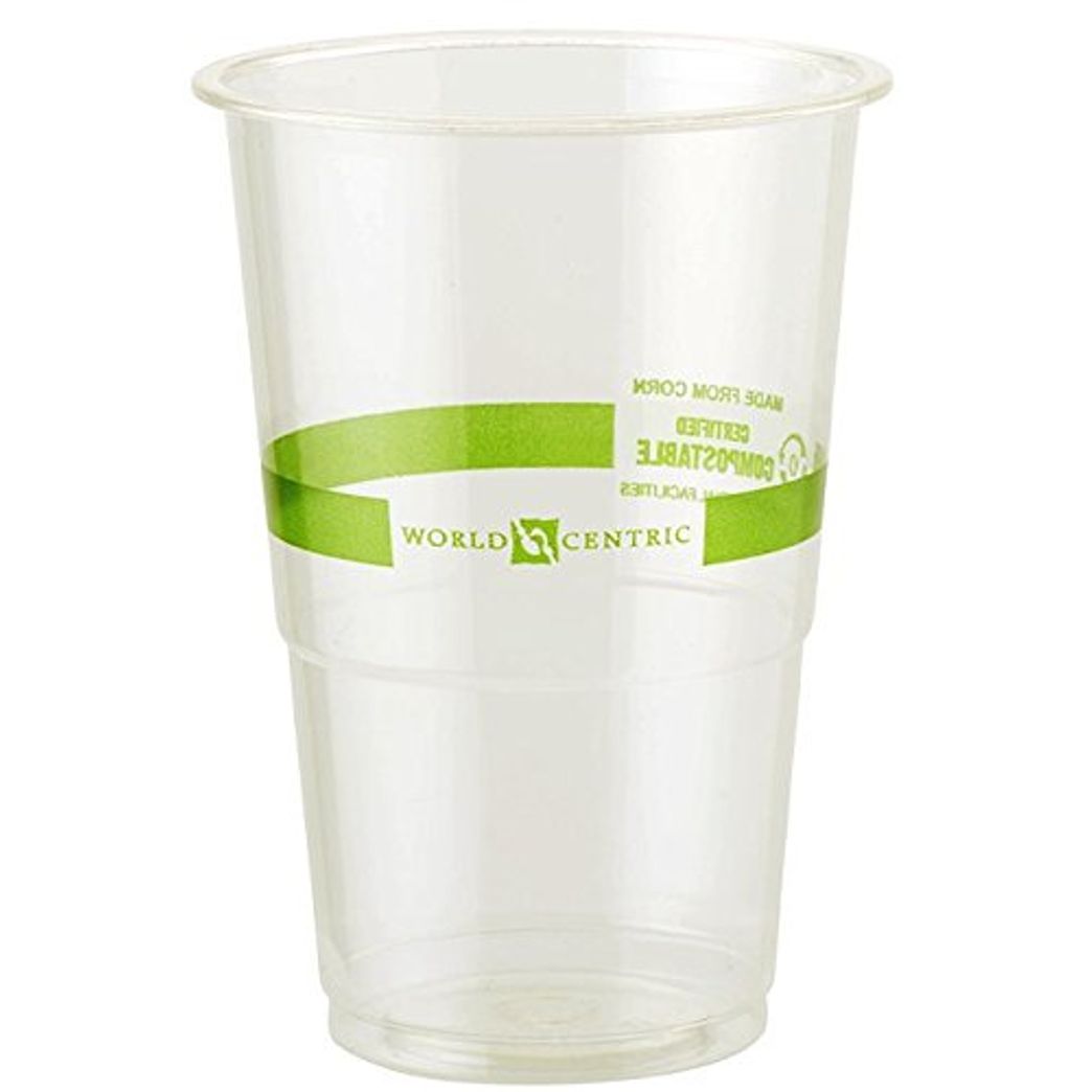 Compostable Plastic Parfait Cups & Lids