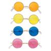 60s & 70s Round Glasses - Assorted Colours - One supplied per order