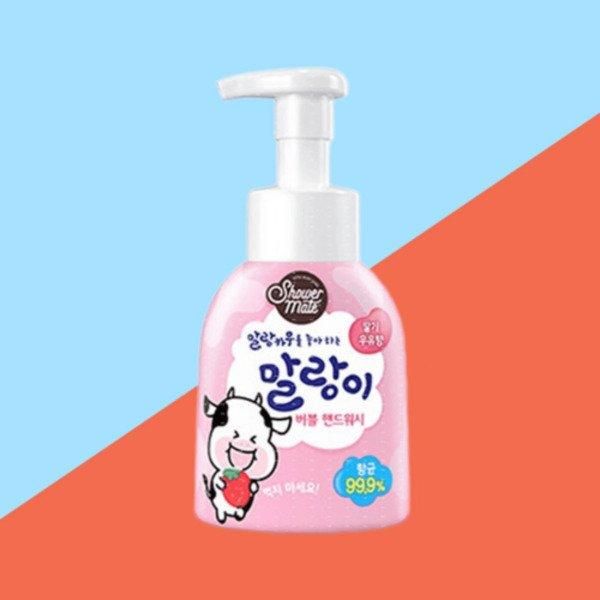 [Shinsegae Mall] Aekyung Hand Sanitizer Soft Bubble Hand Wash Strawberry 2pcs