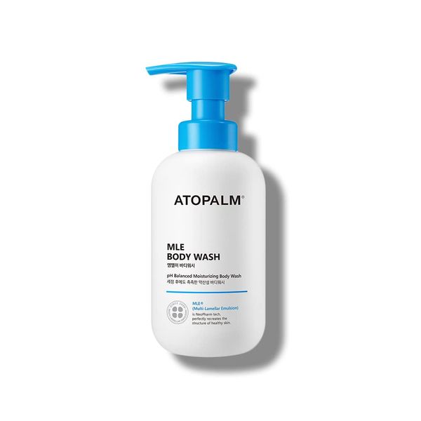 ATOPALM MLE Body Wash 300ml, Sanfte Baby Body Wash, Hypoallergene Waschlotion für empfindliche trockene Haut, Sulfatfrei, Parabenfrei