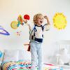 BLOKO Bloko503502 50 Pieces Construction Tooth Blocks Tube, Multi Colour