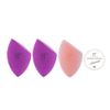 Real Techniques makeup Beauty Blend & Glow set new 3 sponges 1 cleaning solid