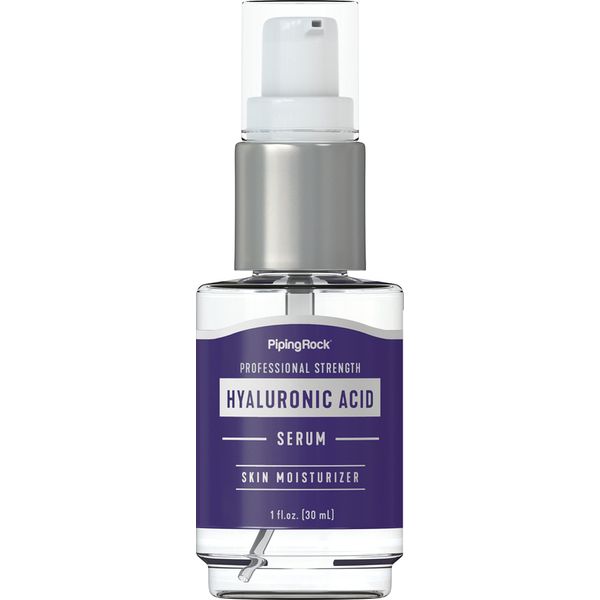 Hyaluronic Acid Serum for Face | 1 fl oz | Moisturizer for Skin and Body | Cruelty Free | By Piping Rock