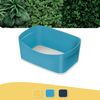 Leitz Storage Boxes, Soft Blue, 246 x 98 x 160 mm
