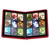 Ultimate Guard Zipfolio 360 – 18 Pocket Xenoskin Red