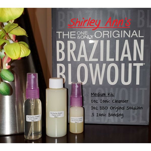 Brazilian Blowout Original Solution - 2oz Kit (With New Ionics) - Steps 1, 2, 3