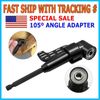 105Degree Right Angle Drill Adapter Flexible Shaft Extension Socket Set Hex 1/4"