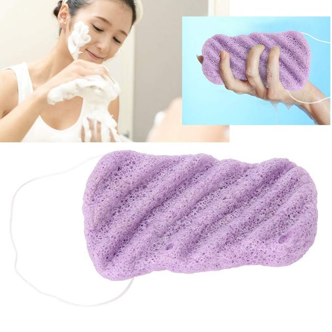 Bath Sponges,Konjac Shower Sponge Body Bath Sponges Cleans For Softer More Radiant For Sponges Skin