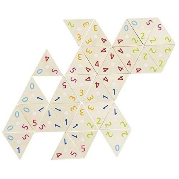 GOKI 56894 Tri-Domino Game, Mixed