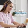 JVC HAS160V Flats Lightweight Folding Headphones On Ear Violet