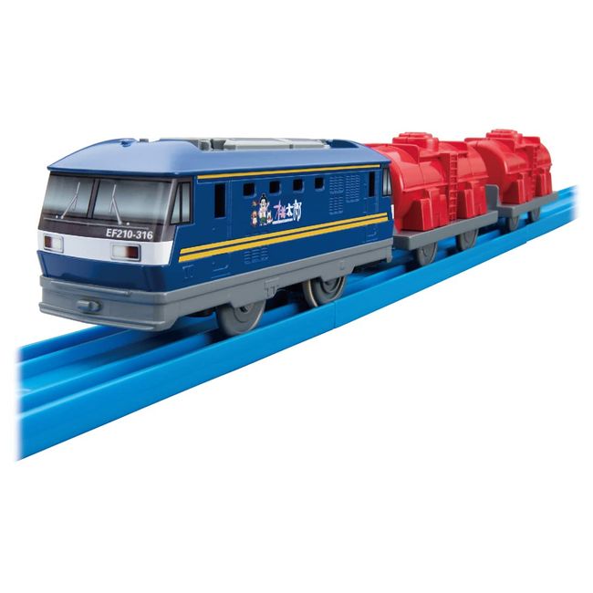 Takara Tomy PLARAIL TAKARA TOMY ES-11 EF210 Momotaro Train Toy, For Ages 3 and Up, Toy Safety Standards Passed, ST Mark Certified,