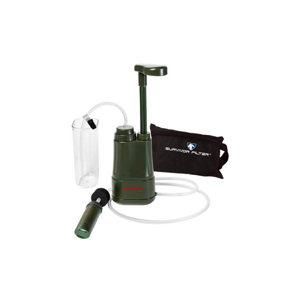 Water Purification System Portable Lightweight Hand Pump Filter Hiking Camping