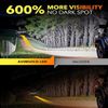 For Saab 9-3X 2010 Pair D1R LED Headlight Low Beam Xenon White HID Replace