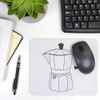 Azeeda 'Coffee Machine' Mouse Mat/Desk Pad (MO00034509)