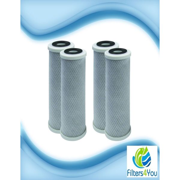 4-Pack Replacement Brita USS-120 Activated Carbon Block Filter - Universal 10 in