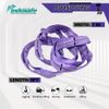 4 Pack 6' Endless Loops Round Sling Crane Recovery Strap Lifting Tow Pull Purple
