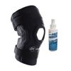 DonJoy Performance Bionic Knee Brace Black Extra Large with Fast Freeze Spray