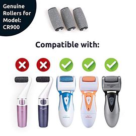 Electric Callus Remover: Rechargeable Electronic Foot File CR900 by Own  Harmony (Powerful) Best Pedicure Tools w 3 Rollers Professional Pedi Feet  Care